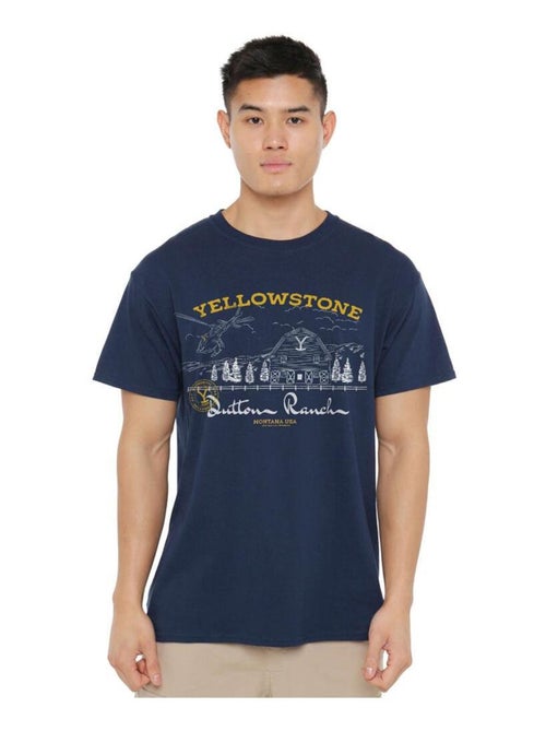 Yellowstone - T-shirt DUTTON RANCH - Kiabi Yellowstone - T-shirt DUTTON RANCH - Kiabi