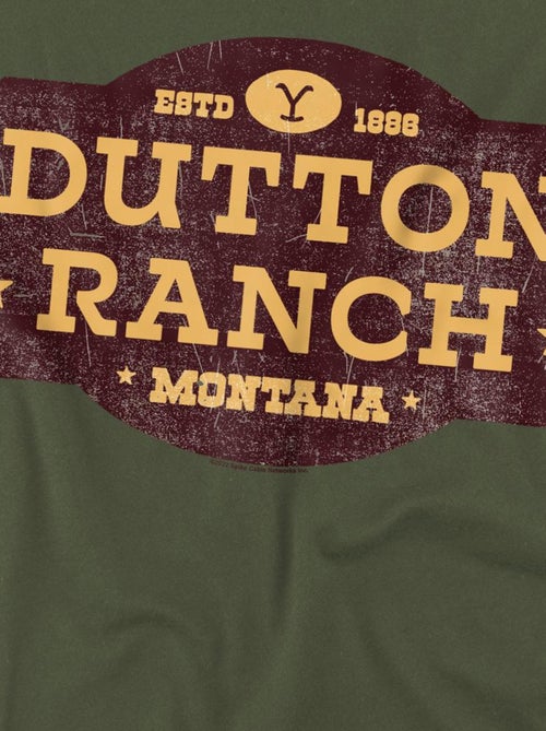 Yellowstone - T-shirt DUTTON RANCH - Kiabi