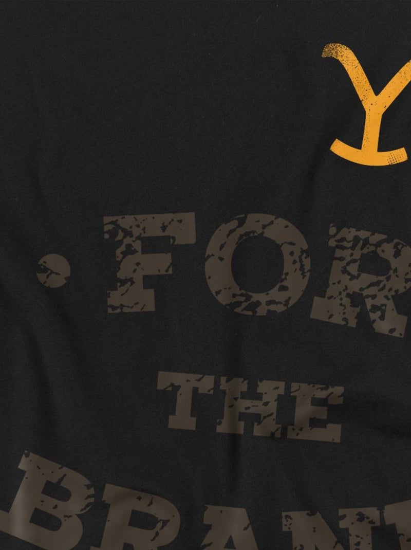 Yellowstone - T-shirt FOR THE BRAND Noir - Kiabi