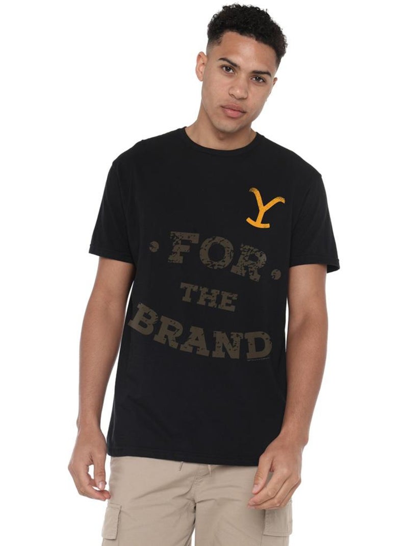 Yellowstone - T-shirt FOR THE BRAND Noir - Kiabi