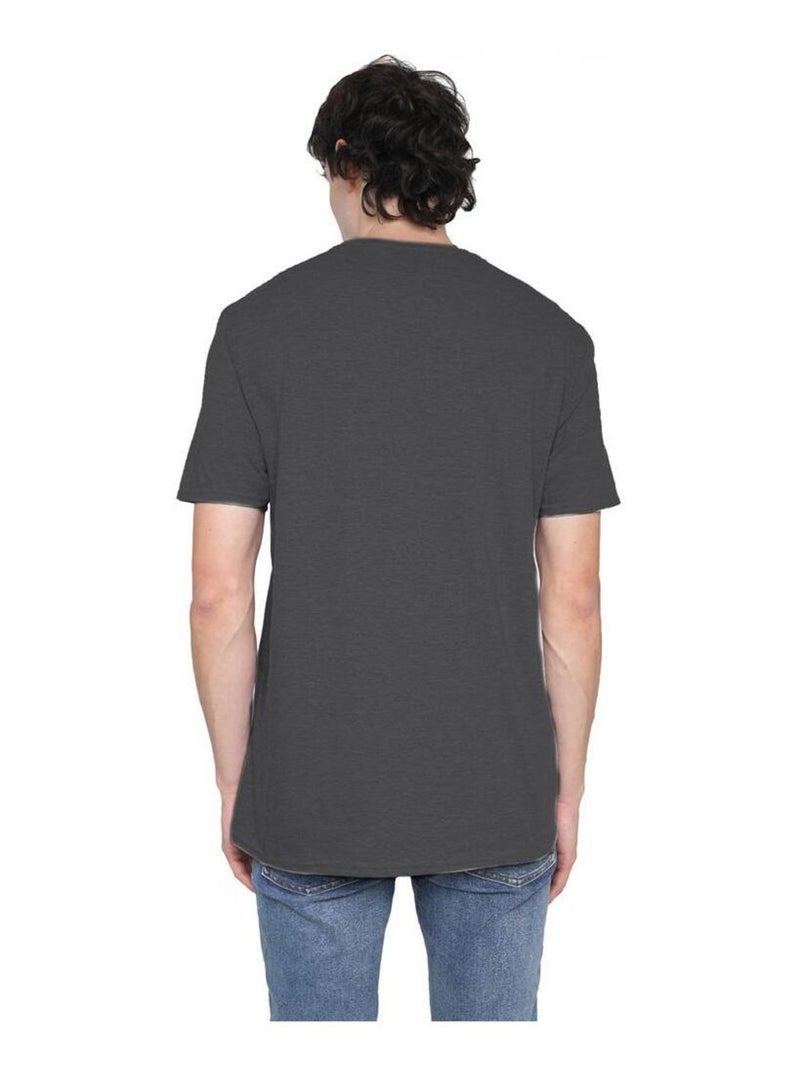 Yellowstone - T-shirt Gris Noir - Kiabi