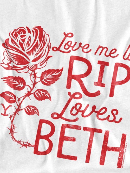 Yellowstone - T-shirt LOVE ME LIKE RIP LOVES BETH - Kiabi Yellowstone - T-shirt LOVE ME LIKE RIP LOVES BETH - Kiabi