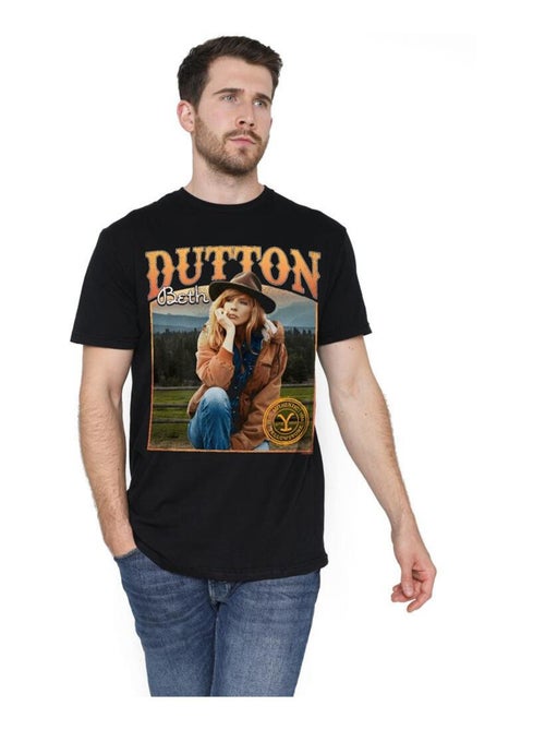 Yellowstone - T-shirt motif Beth Dutton THOUGHTS - Kiabi