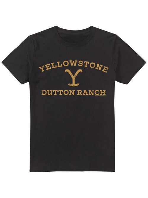 Yellowstone - T-shirt motif logo arqué - Kiabi