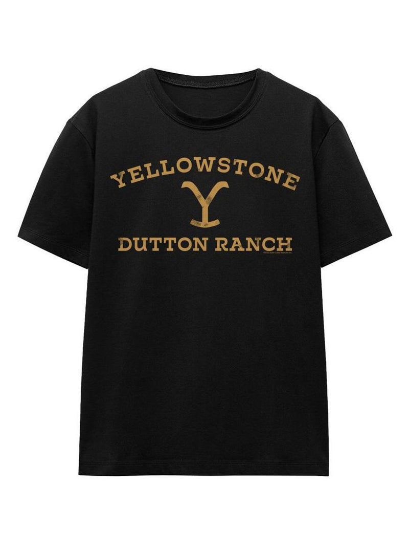 Yellowstone - T-shirt Noir - Kiabi