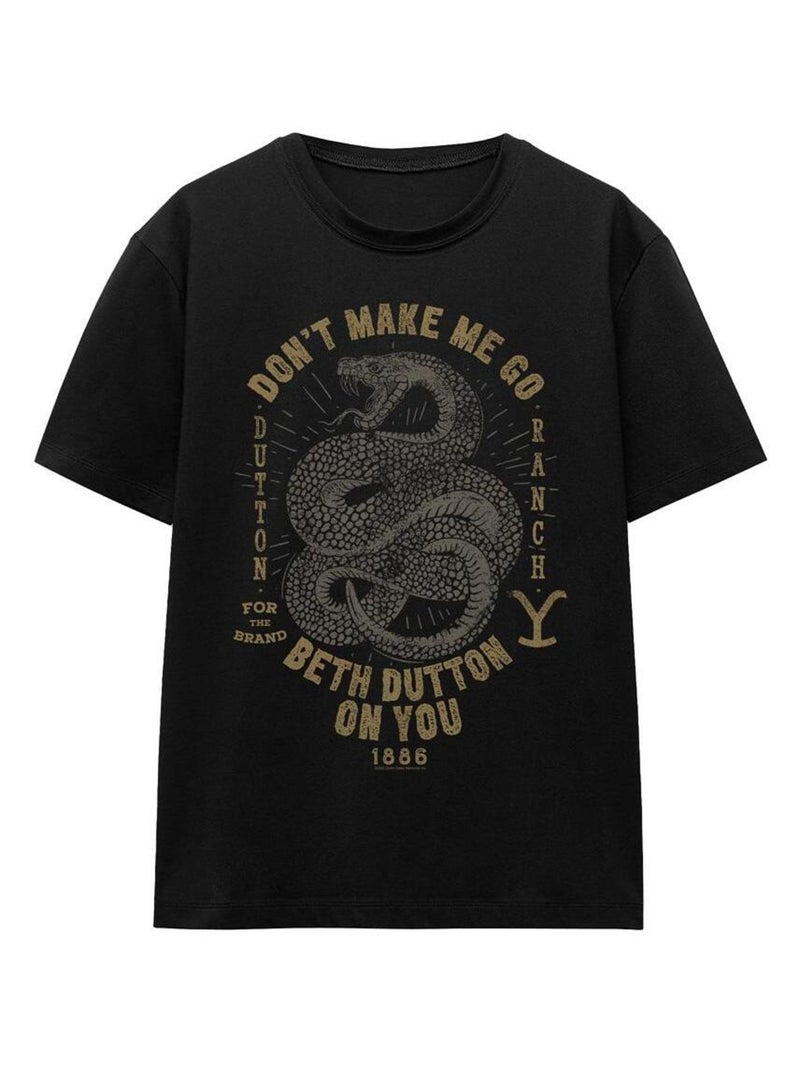 Yellowstone - T-shirt Noir - Kiabi