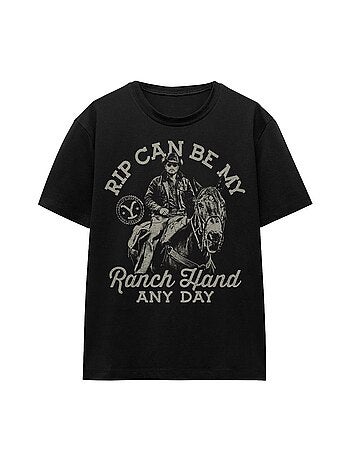 Yellowstone - T-shirt RIP CAN BE MY RANCH HAND
