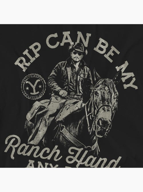 Yellowstone - T-shirt RIP CAN BE MY RANCH HAND - Kiabi