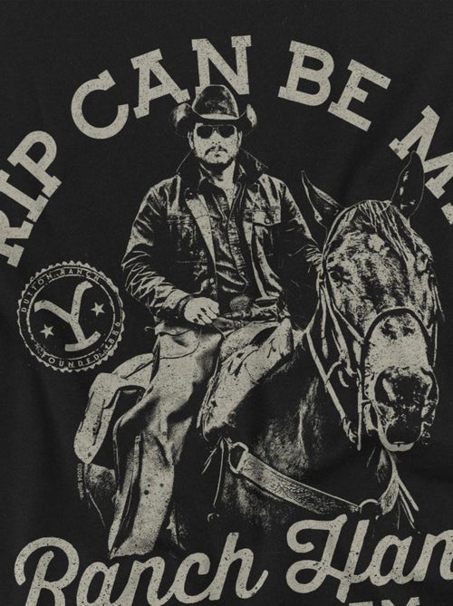 Yellowstone - T-shirt RIP CAN BE MY RANCH HAND - Kiabi