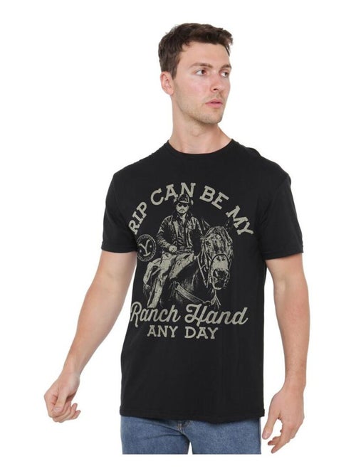 Yellowstone - T-shirt RIP CAN BE MY RANCH HAND - Kiabi