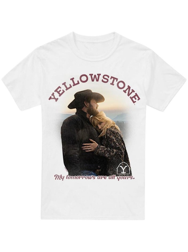 Yellowstone - T-shirt TOMORROWS Blanc - Kiabi
