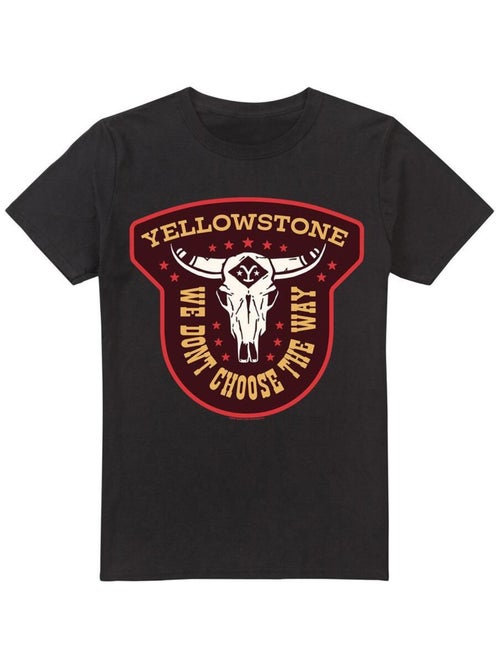 Yellowstone - T-shirt WE DON'T CHOOSE THE WAY - Kiabi