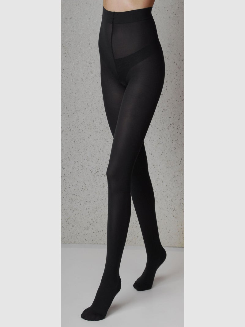 Young Coprente 70 Collant Opaque Mat avec Support Moyen Gris - Kiabi