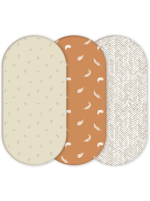 Yunioo - Lot de 3 housses de matelas à langer - Kiabi