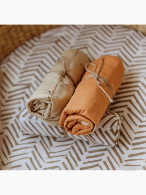 Yunioo - Lot de 3 housses de matelas à langer - Kiabi