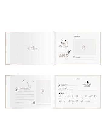 Zakuw - Livre Souvenirs de tes anniversaires