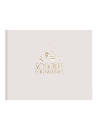 Zakuw - Livre Souvenirs de tes anniversaires