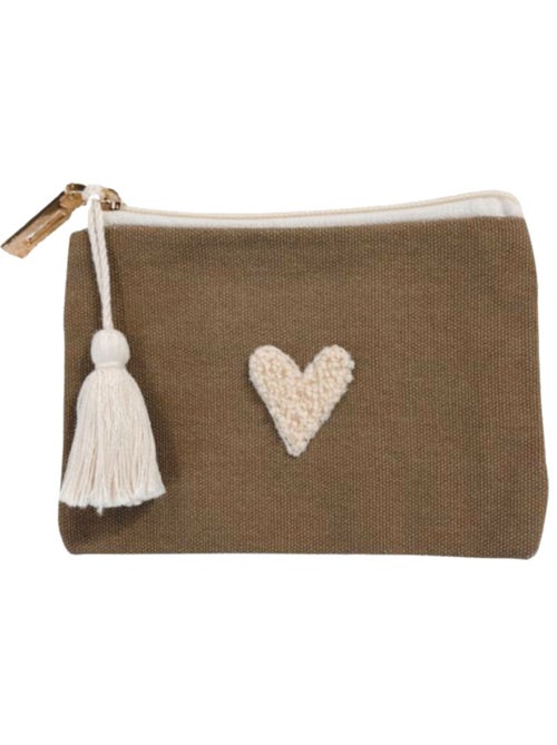 Zakuw - Porte-monnaie Love taupe - Kiabi Zakuw - Porte-monnaie Love taupe - Kiabi