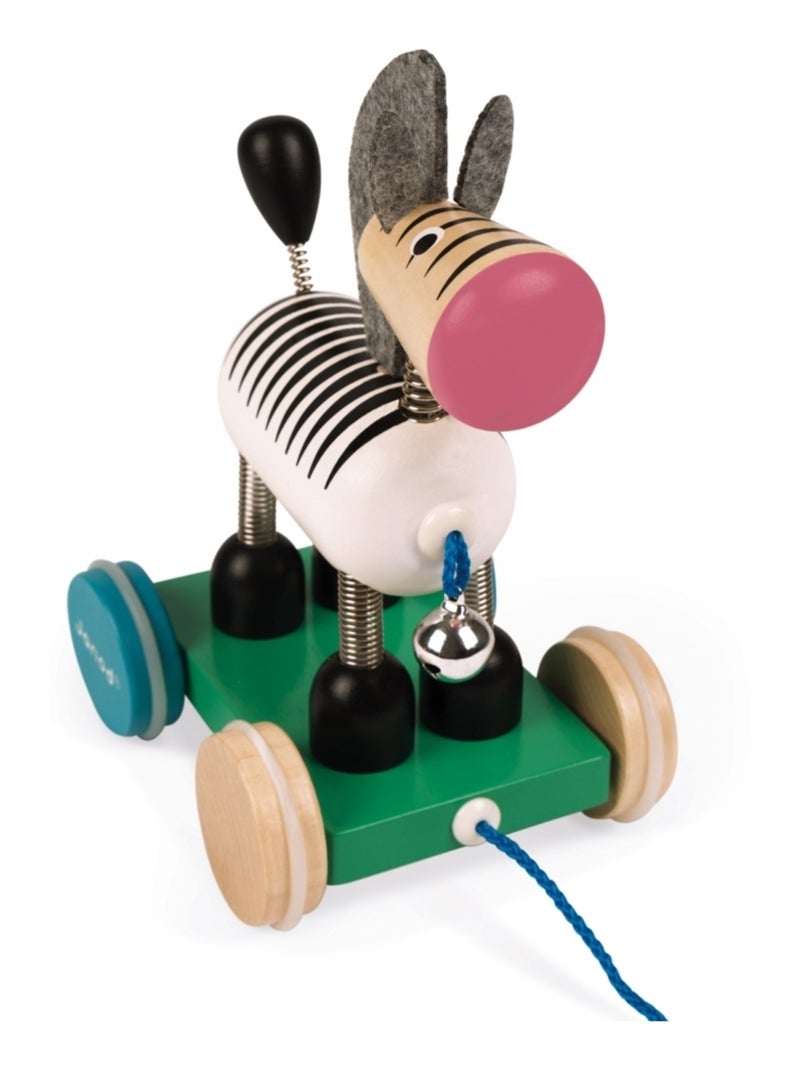 Zèbre à promener Zigolos Blanc - Kiabi