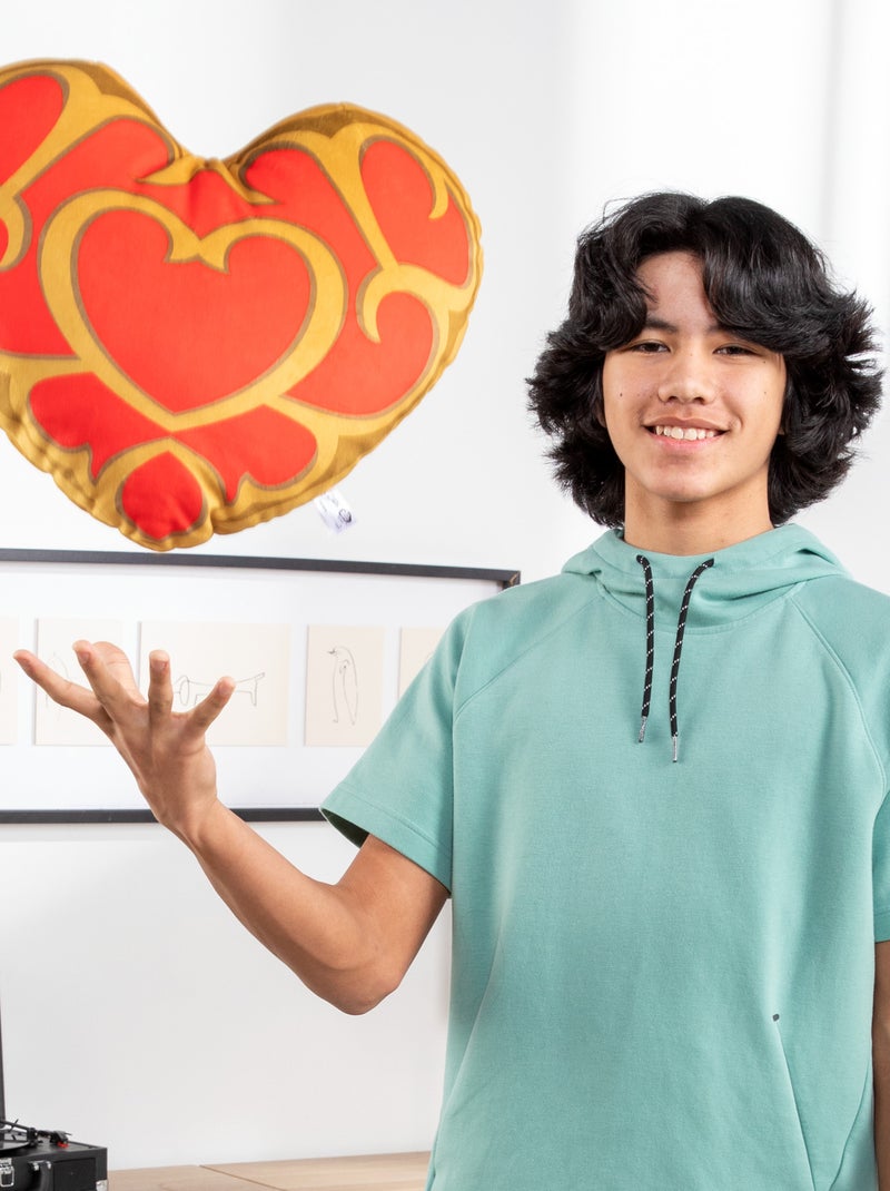 Zelda Peluche Mocchi Mocchi Réceptacle Cœur Rouge - Kiabi