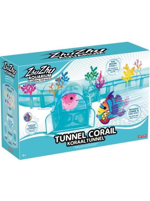 Zhu zhu aquarium - lansay - tunnel corail - dès 4 ans - Kiabi