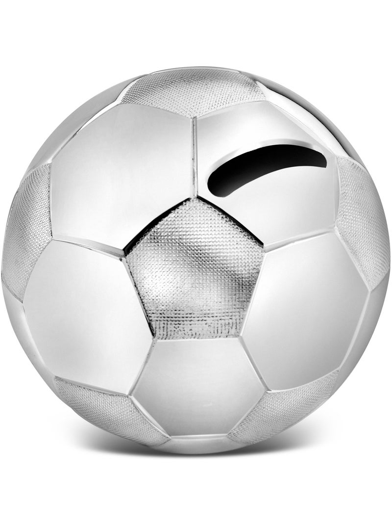Zilverstad - Tirelire Ballon de football Argenté - Kiabi