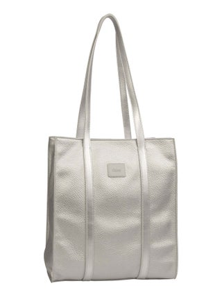 Zip tote bag M argent ELFIE Gabor