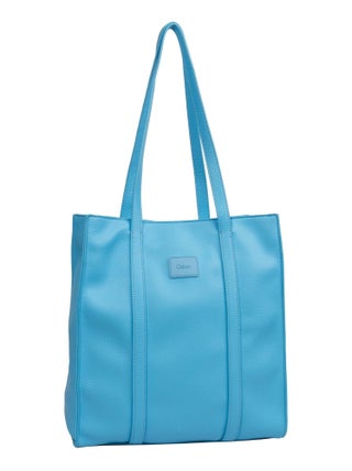 Zip tote bag M bleu ELFIE