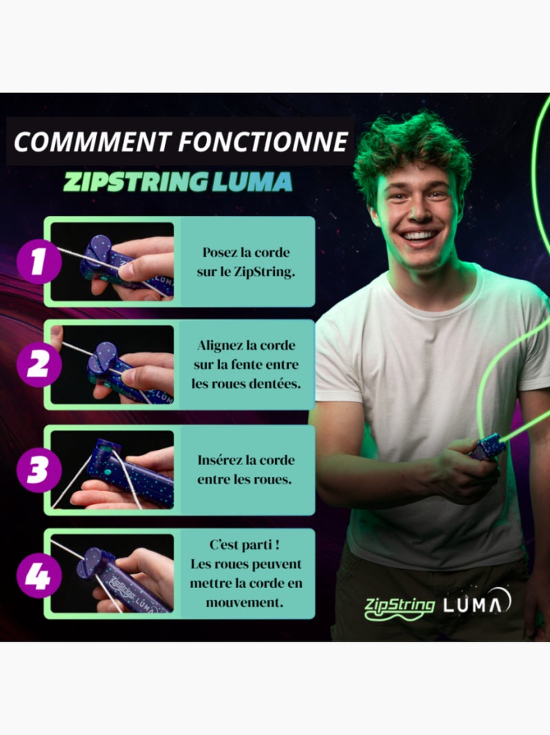 ZipString Luma - Pack complet 5 cordes N/A - Kiabi
