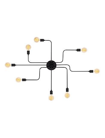 ZOE Suspension noire en métal