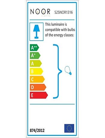 ZOE Suspension noire en métal
