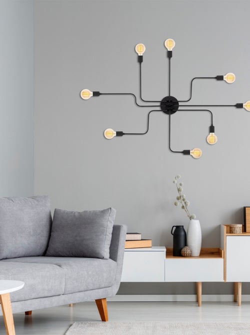 ZOE Suspension noire en métal - Kiabi