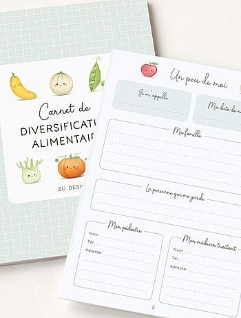Zü - Carnet de diversification alimentaire