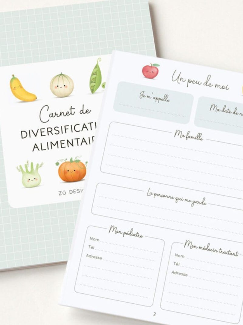Zü - Carnet de diversification alimentaire N/A - Kiabi