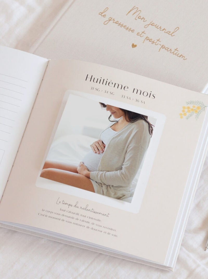Zü - Journal de grossesse et post-partum Beige - Kiabi
